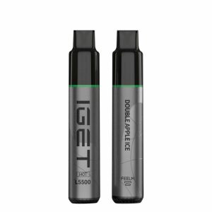 IGET HOT 5500 Puffs Double Apple Ice 2PCS-0