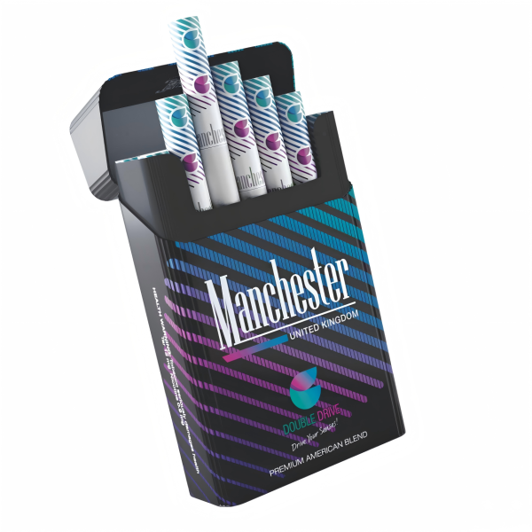 Manchester Double Drive Blueberry Mint 5mg Carton-0