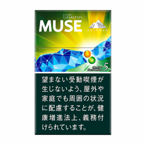 Alishan Muse 5 Menthol & Melon Capsule 5mg Carton-0