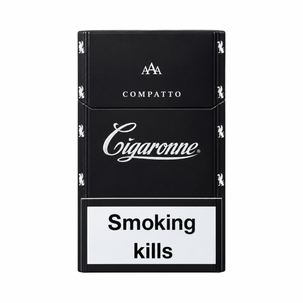 🔥⏳【Limited-Time Offer】Cigaronne Compatto Black 6mg Carton-0
