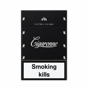 Cigaronne Ultra Slims Black 4mg Carton-0 Cigaronne Ultra Slims Black 4mg Carton-0