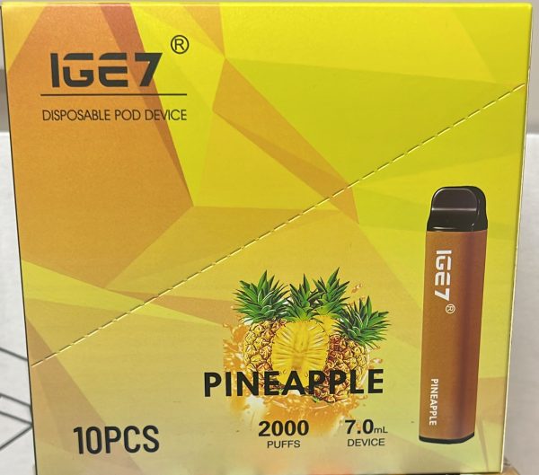 IGE7 e-cigarette 2000 puffs 【Multiple Flavors - Randomly Shipped】-2